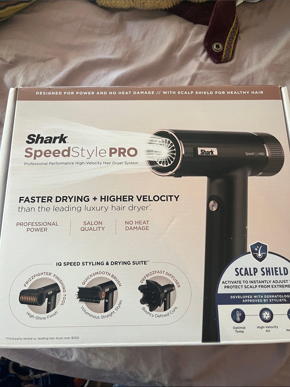 Shark SpeedStyle PRO Hair Dryer - Black